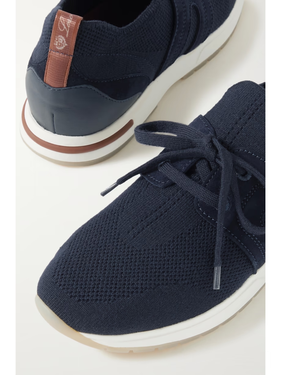Flexy Lady wool, leather and suede sneakers Flexy Lady wool, leather and suede sneakers