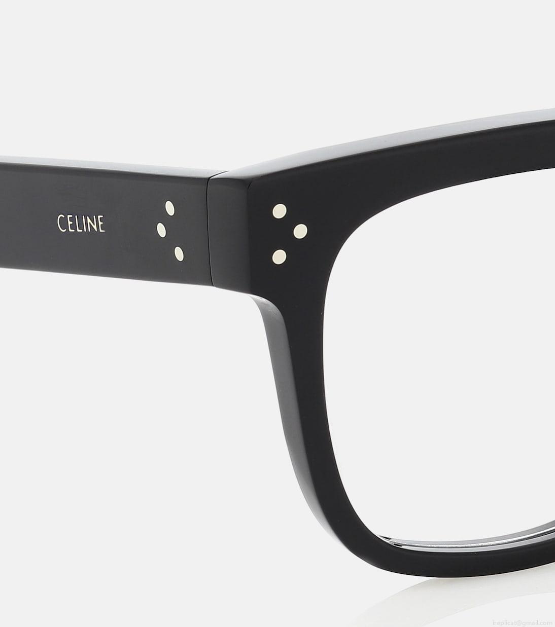 Celine EyewearSquare acetate glasses