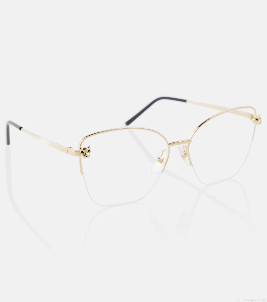 Cartier Eyewear CollectionPanthère de Cartier oversized glasses