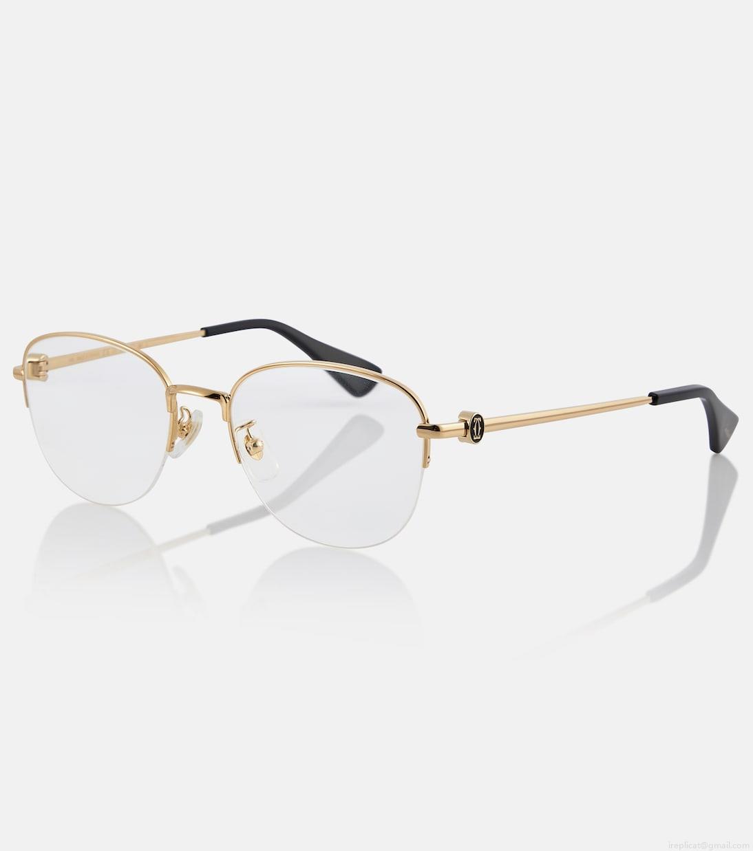 Cartier Eyewear CollectionSignature C de Cartier round glasses