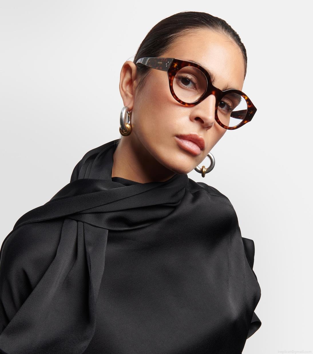 Celine EyewearRound glasses