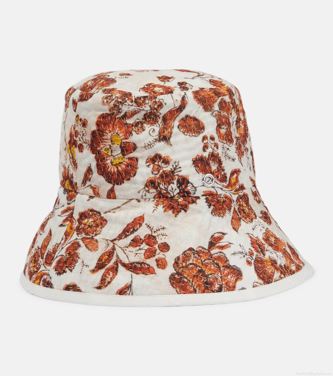 Loro PianaReversible floral bucket hat