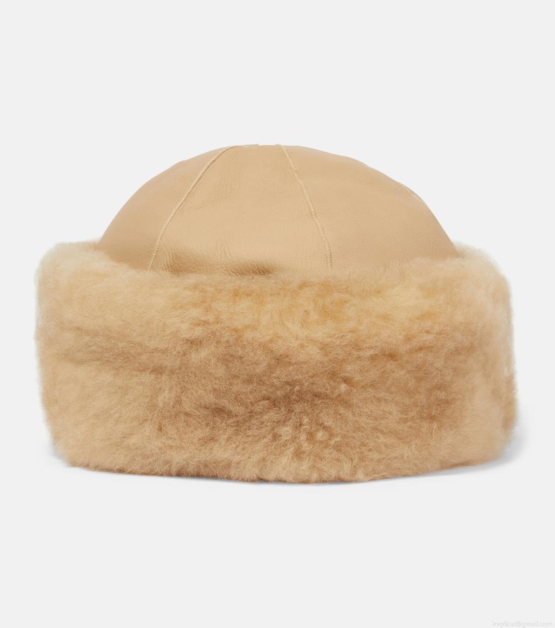 Loro PianaColbacco shearling and cashmere hat