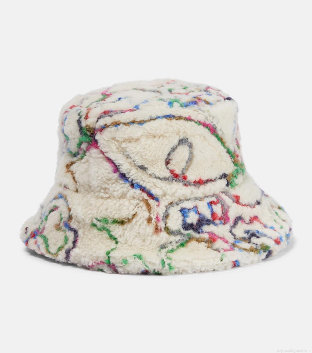 Loro PianaZita shearling bucket hat