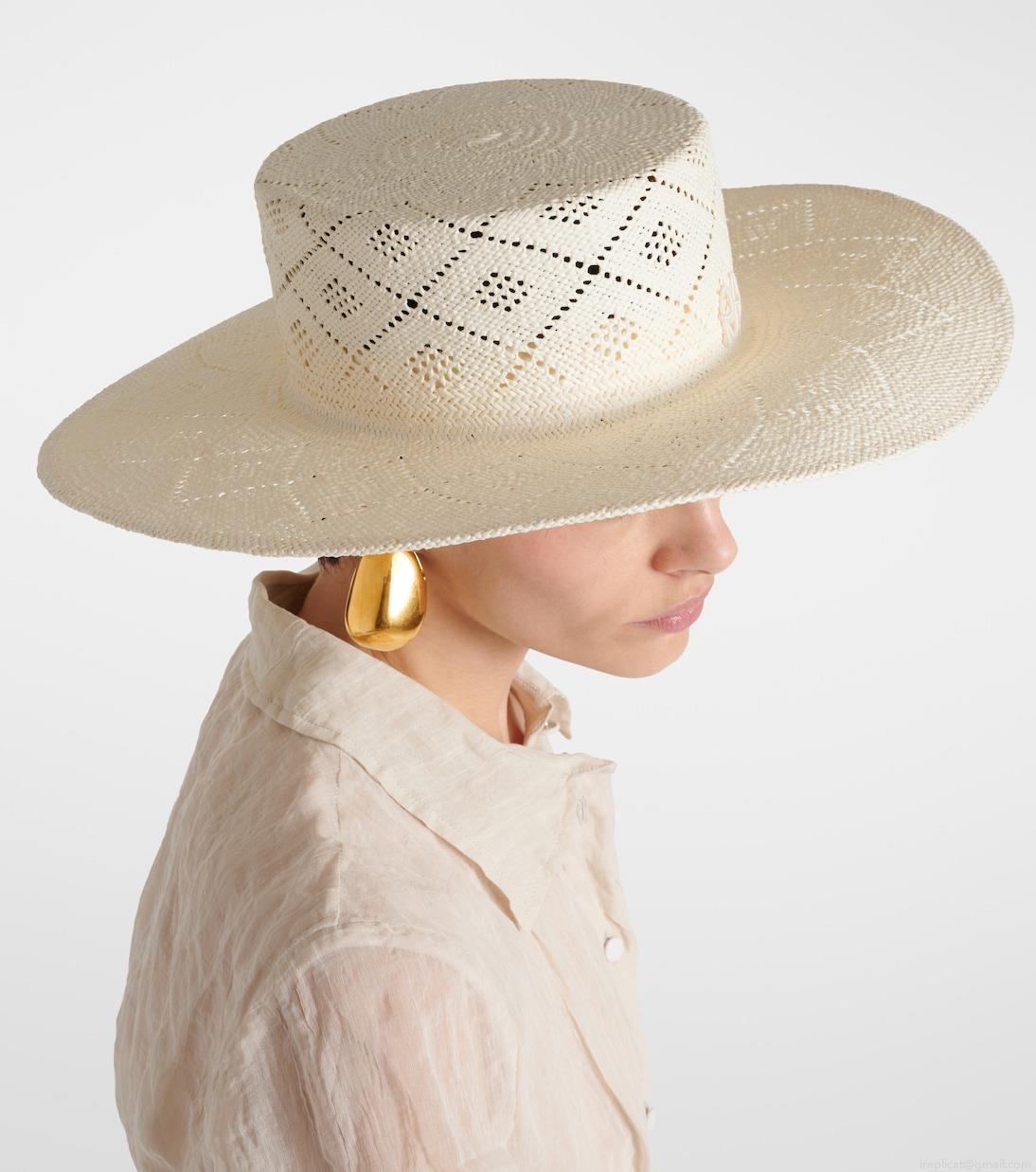 Ruslan BaginskiyCutout straw hat