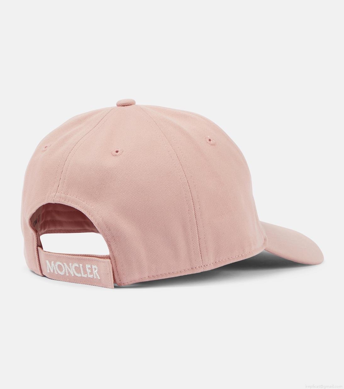 MonclerLogo cotton baseball cap