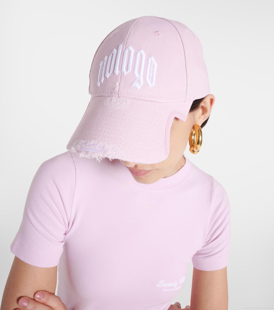 BalenciagaNologo cotton baseball cap