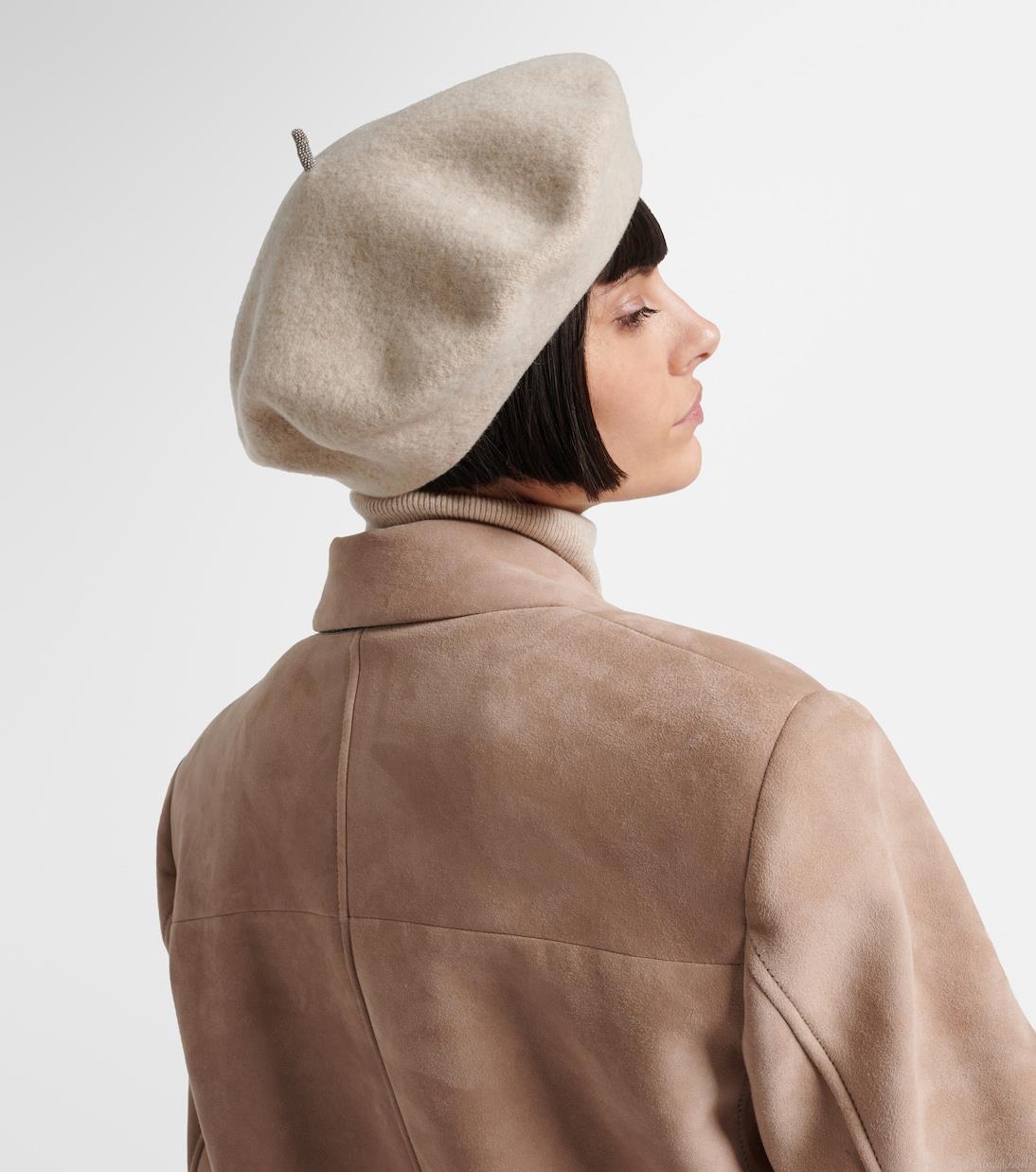 Brunello CucinelliWool beret