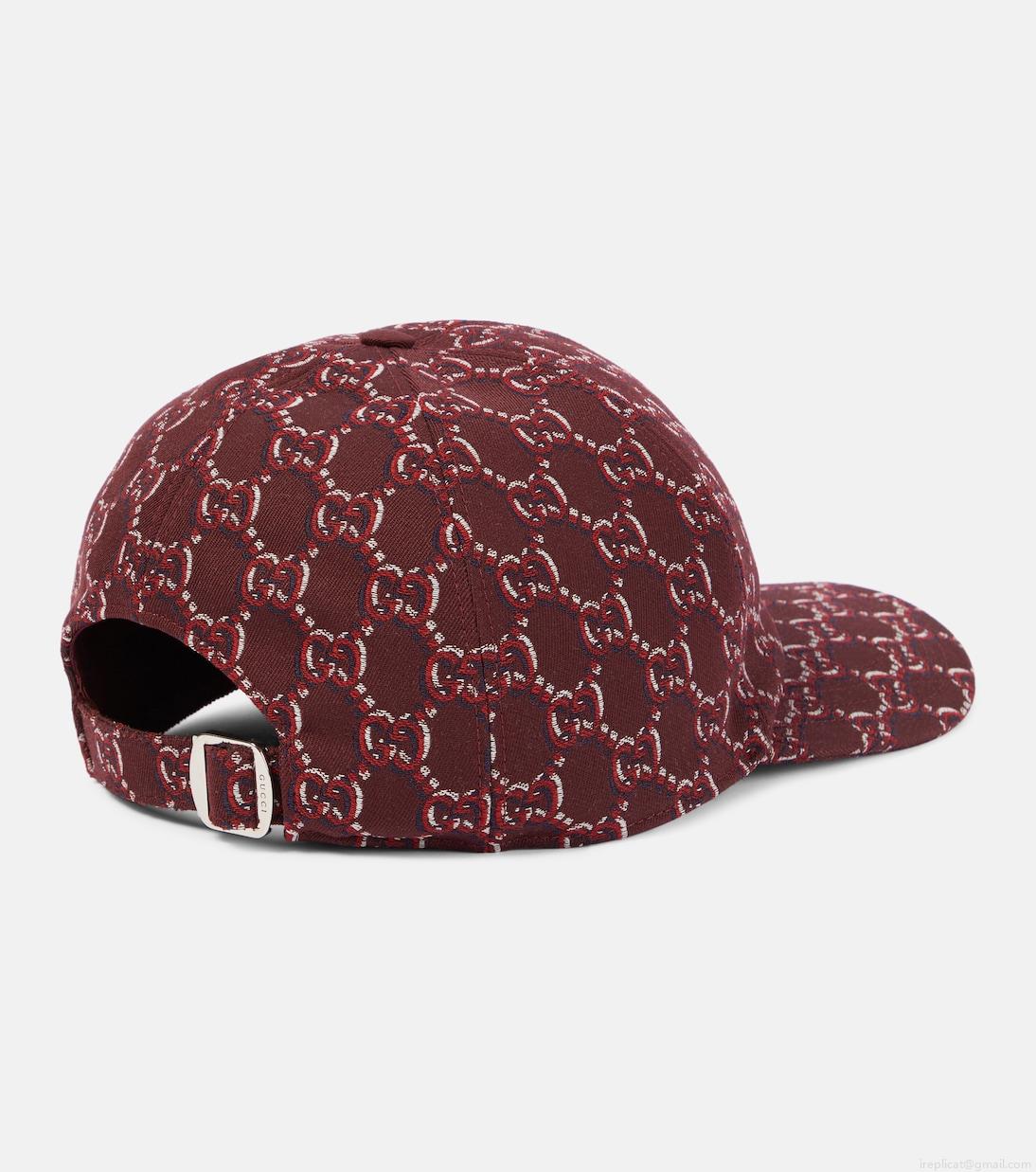 GucciGG Shadow wool canvas baseball cap