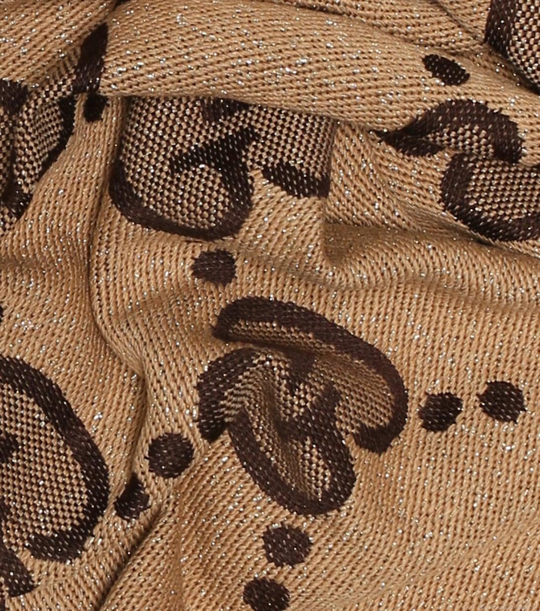 GucciGG wool jacquard scarf