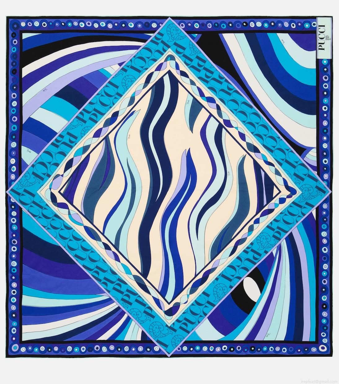 PucciIride silk scarf