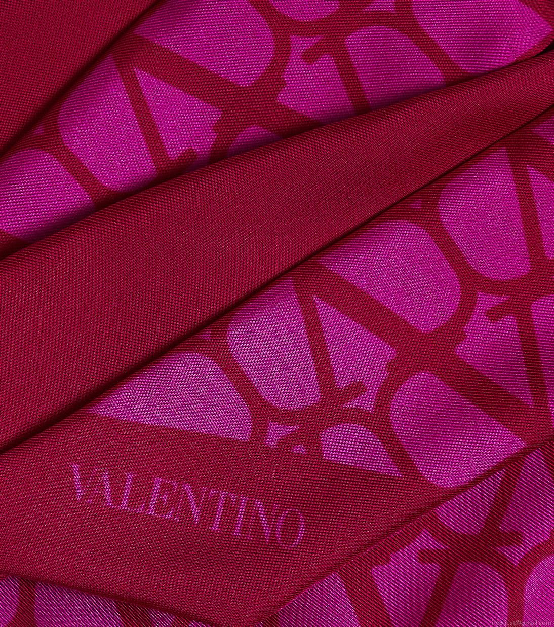 ValentinoToile Iconographe silk scarf