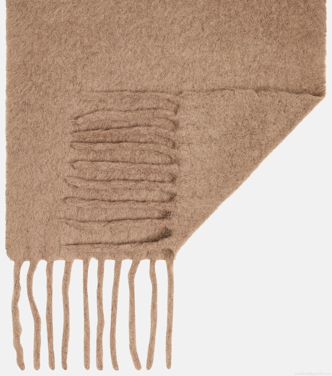 JacquemusL\'écharpe Moisson alpaca-blend scarf