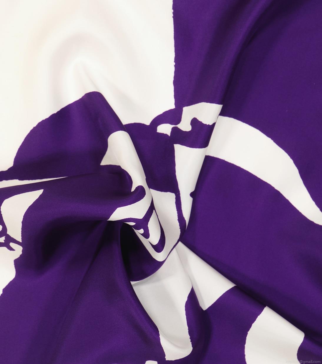 BurberryEKD printed silk scarf BurberryEKD printed silk scarf