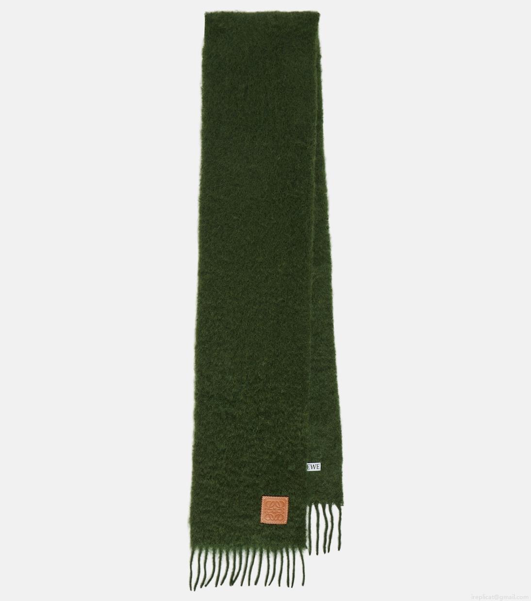 LoeweAnagram mohair-blend scarf