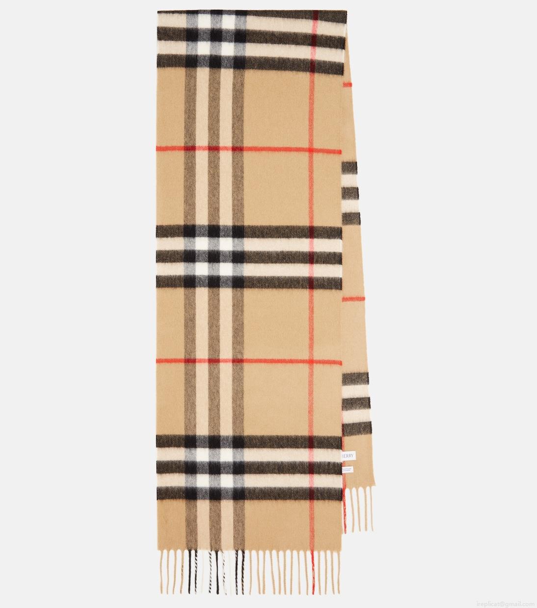 BurberryBurberry Check cashmere scarf