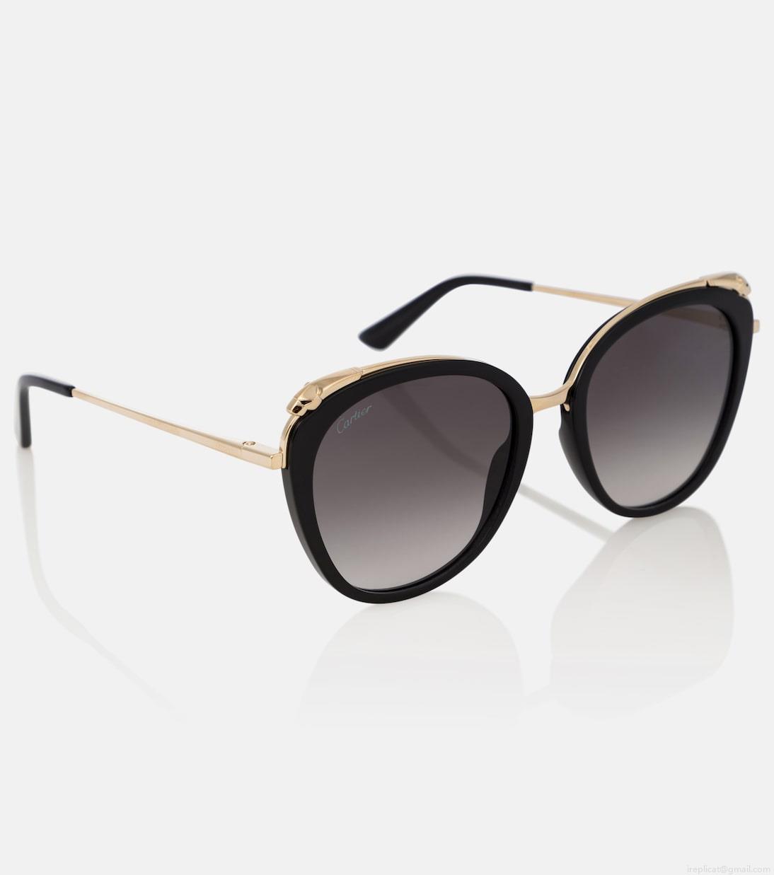 Cartier Eyewear CollectionPanthère de Cartier oversized sunglasses