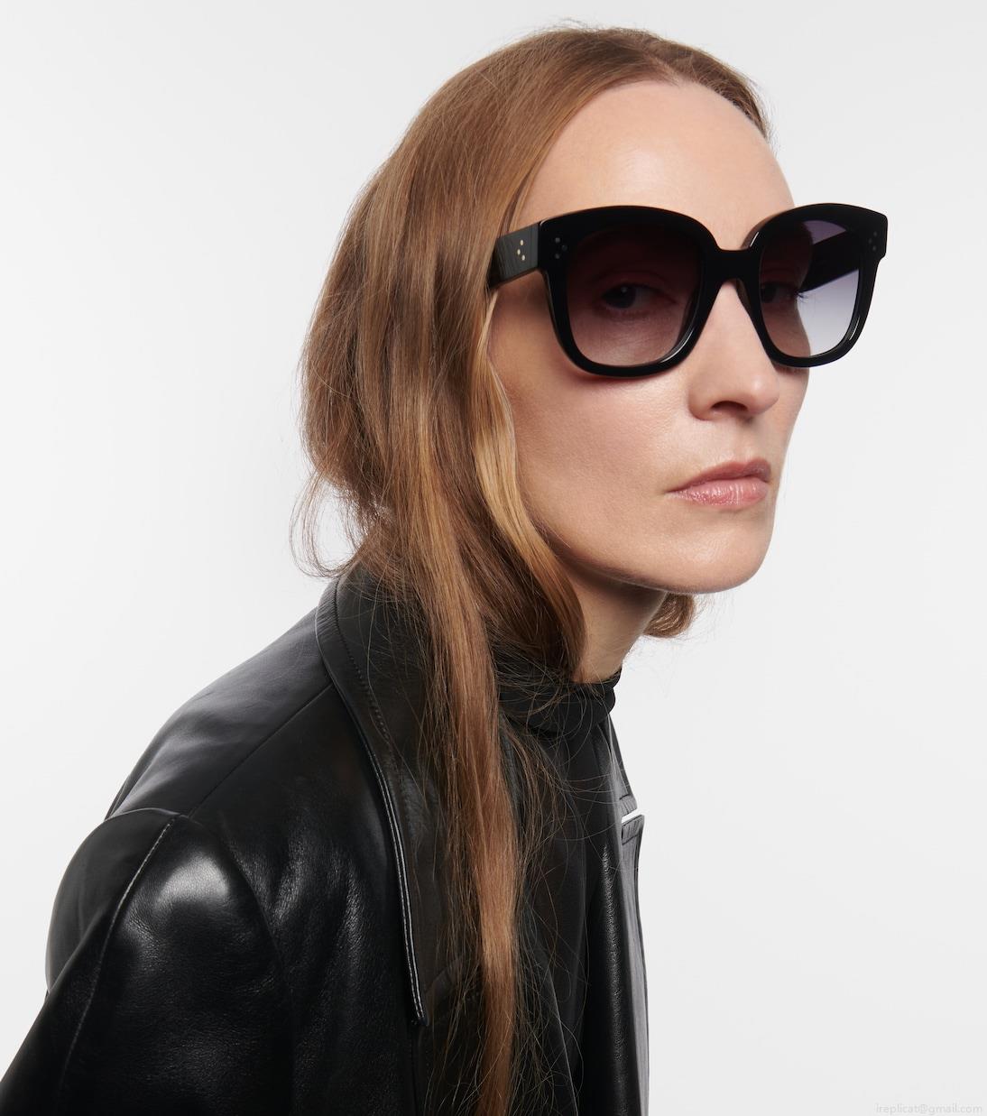 Celine EyewearD-frame acetate sunglasses