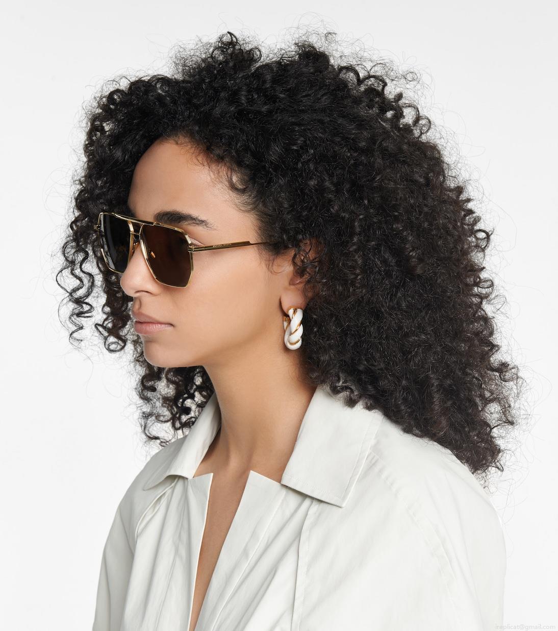 Bottega VenetaAviator sunglasses