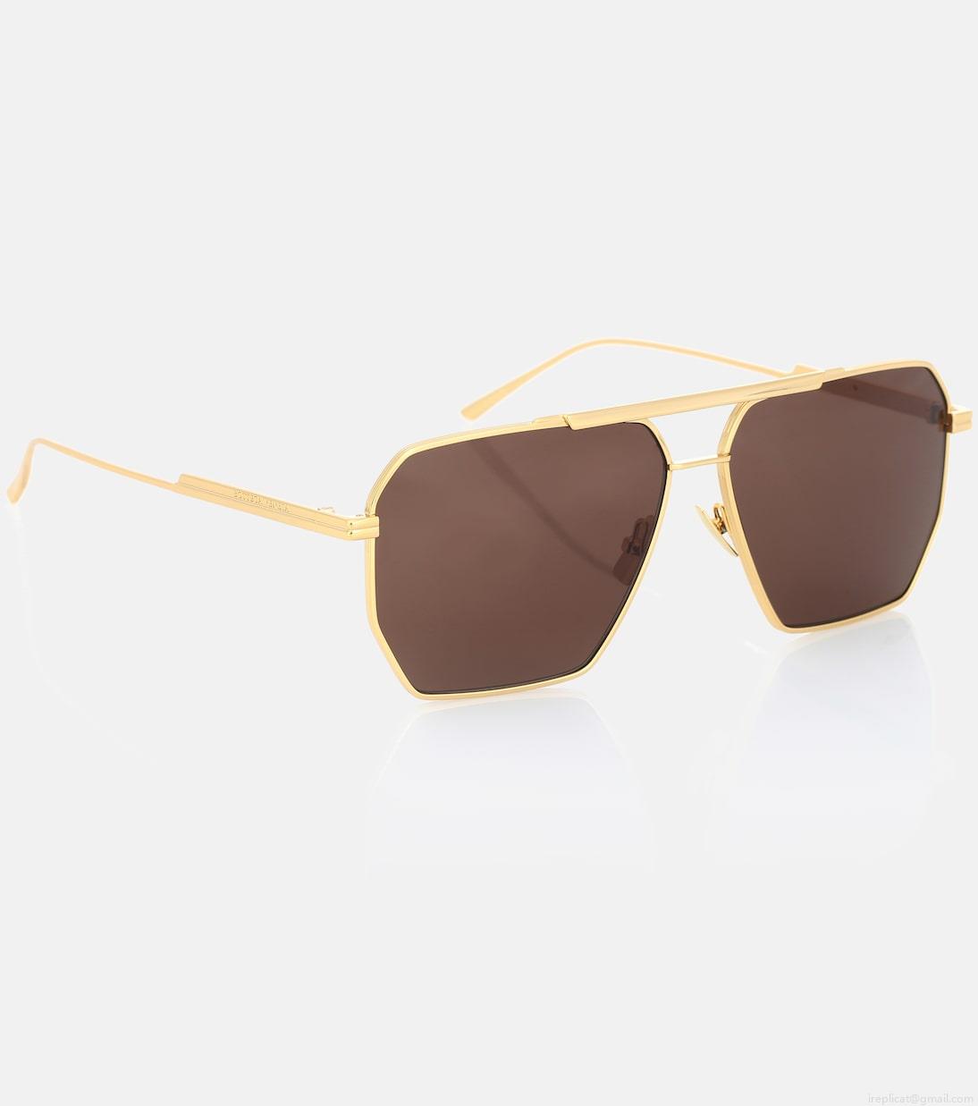 Bottega VenetaAviator sunglasses