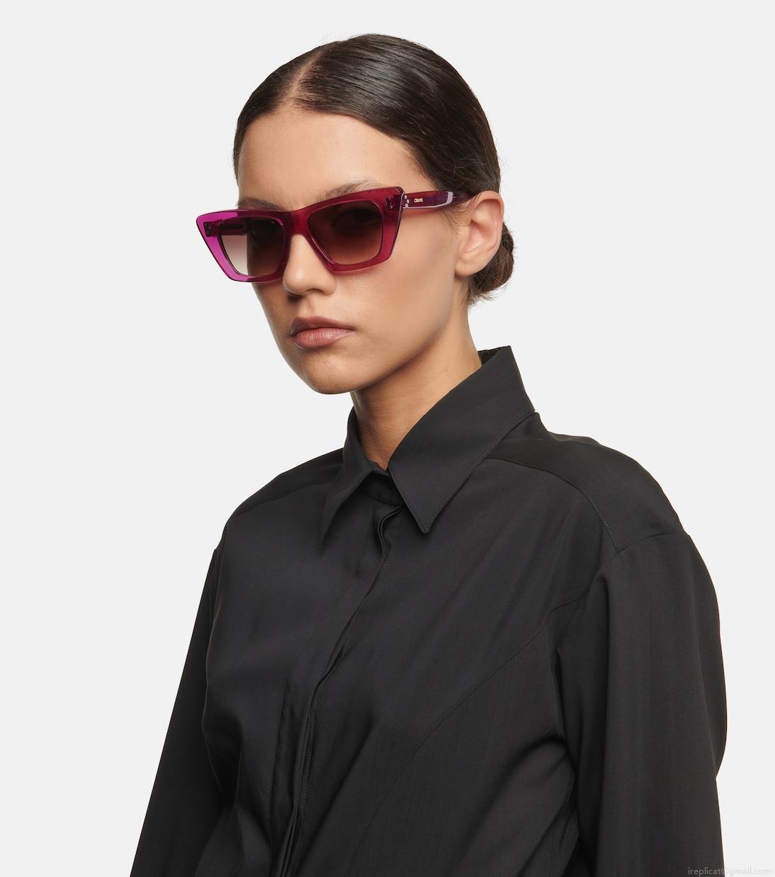 Celine EyewearCat-eye acetate sunglasses Celine EyewearCat-eye acetate sunglasses