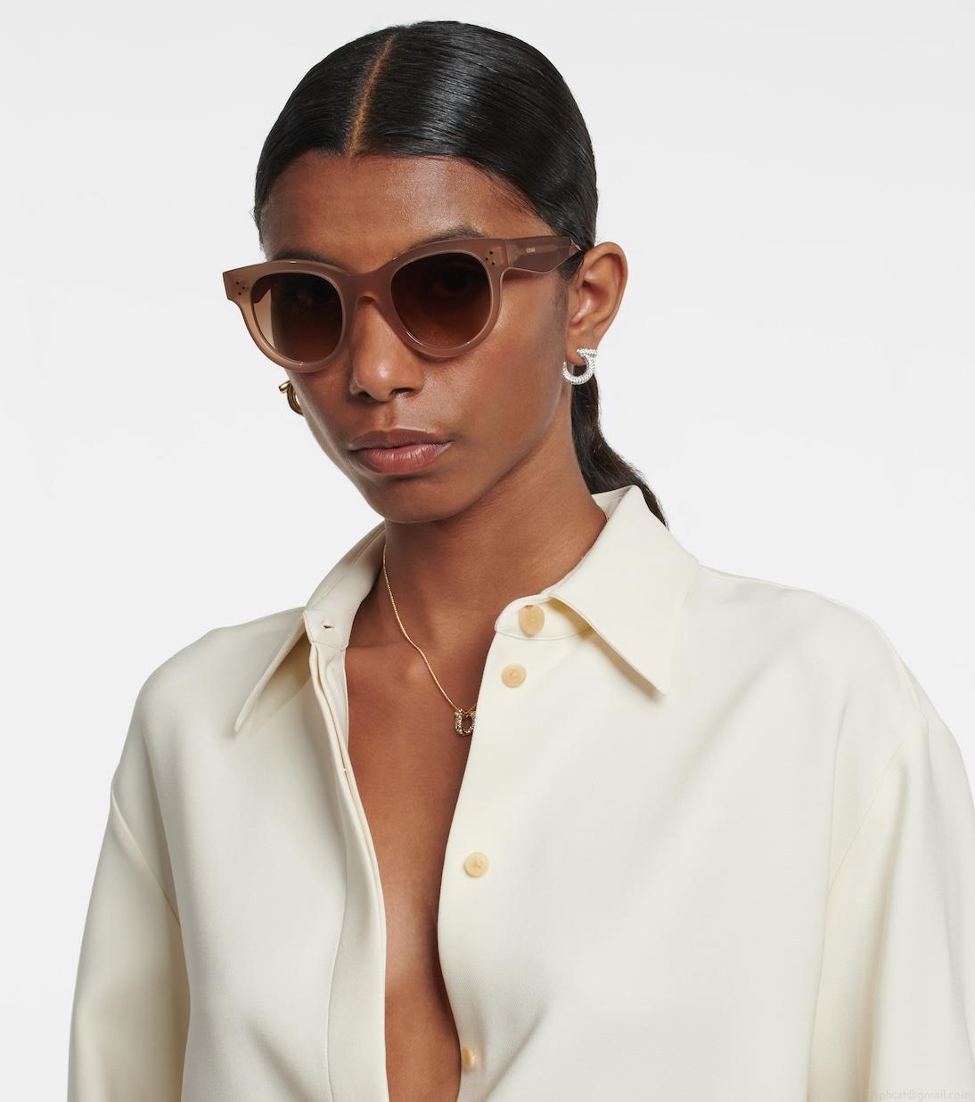 Celine EyewearD-frame acetate sunglasses