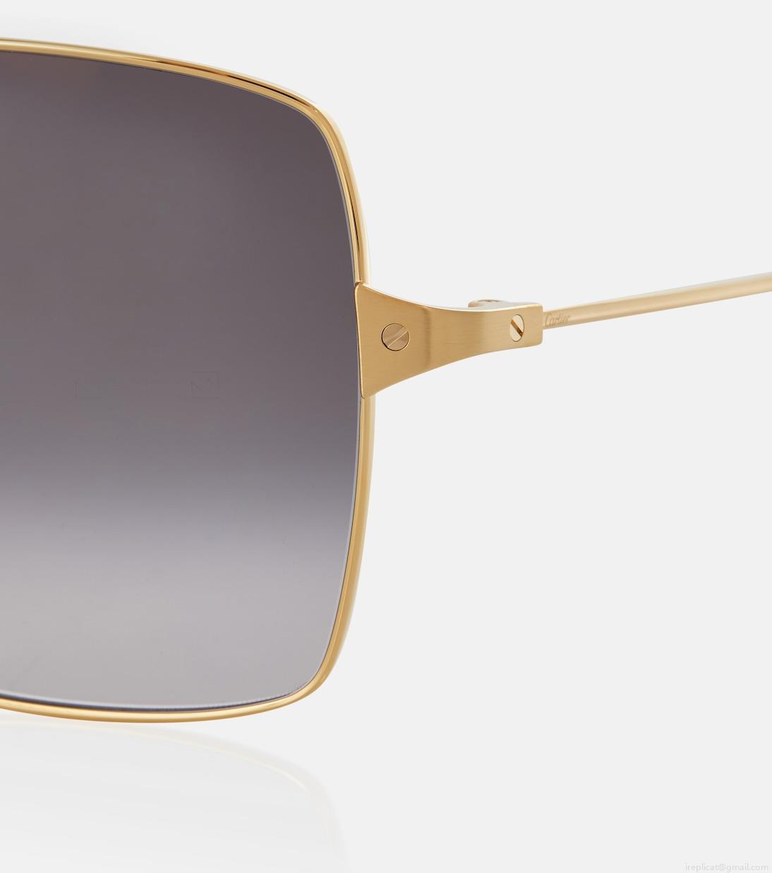 Cartier Eyewear CollectionSantos de Cartier square sunglasses