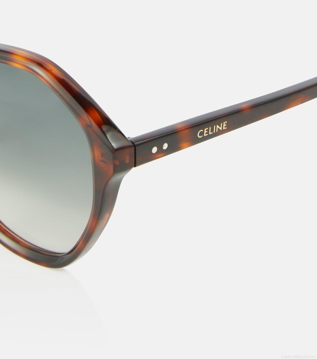 Celine EyewearOversized round sunglasses