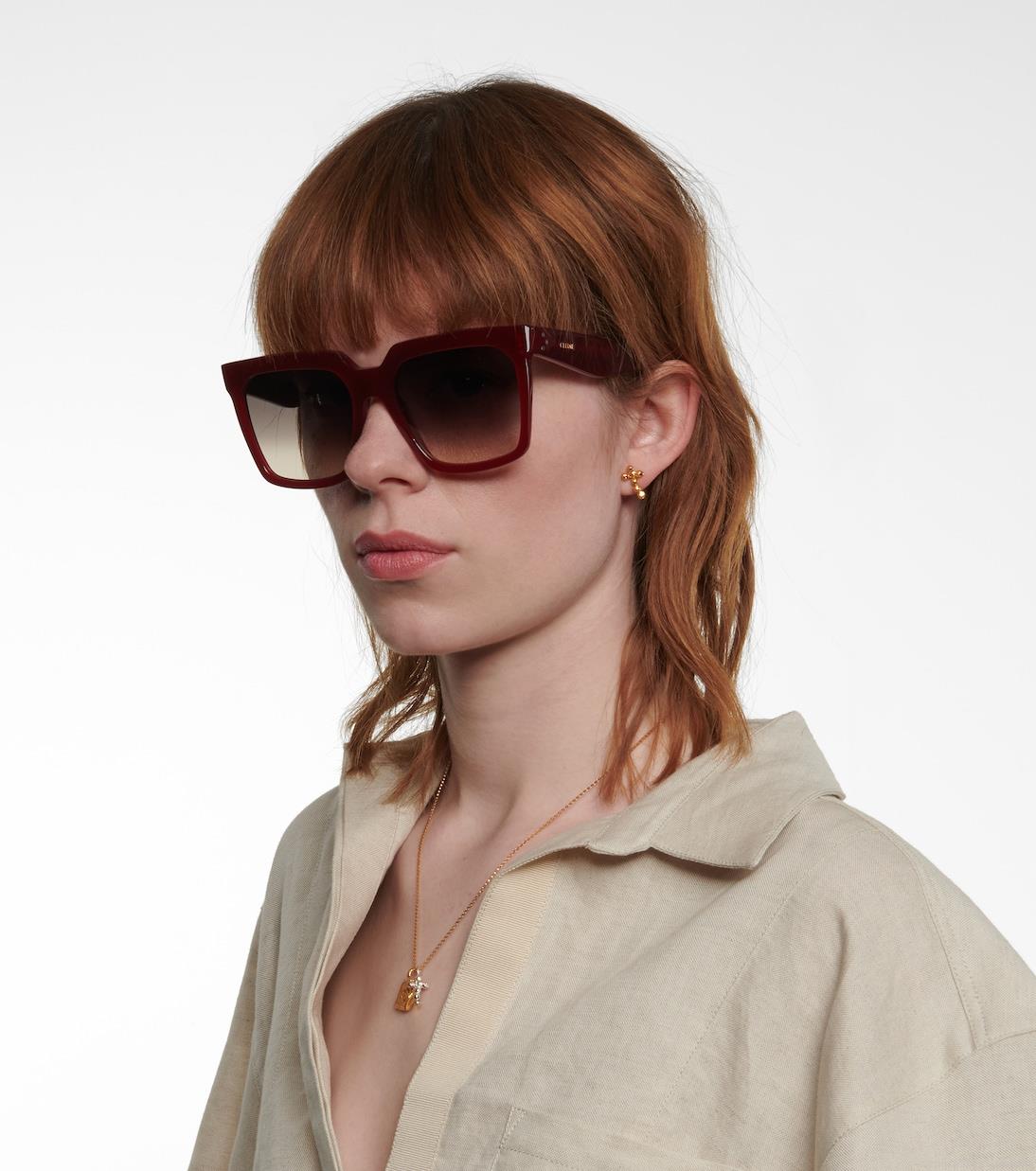 Celine EyewearSquare acetate sunglasses