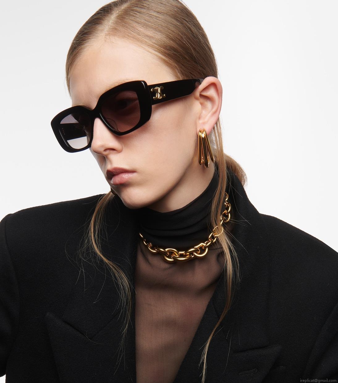 Celine EyewearSquare acetate sunglasses