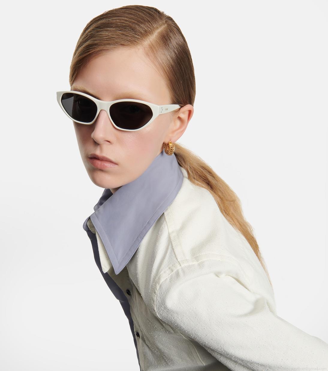 Celine EyewearCat-eye acetate sunglasses