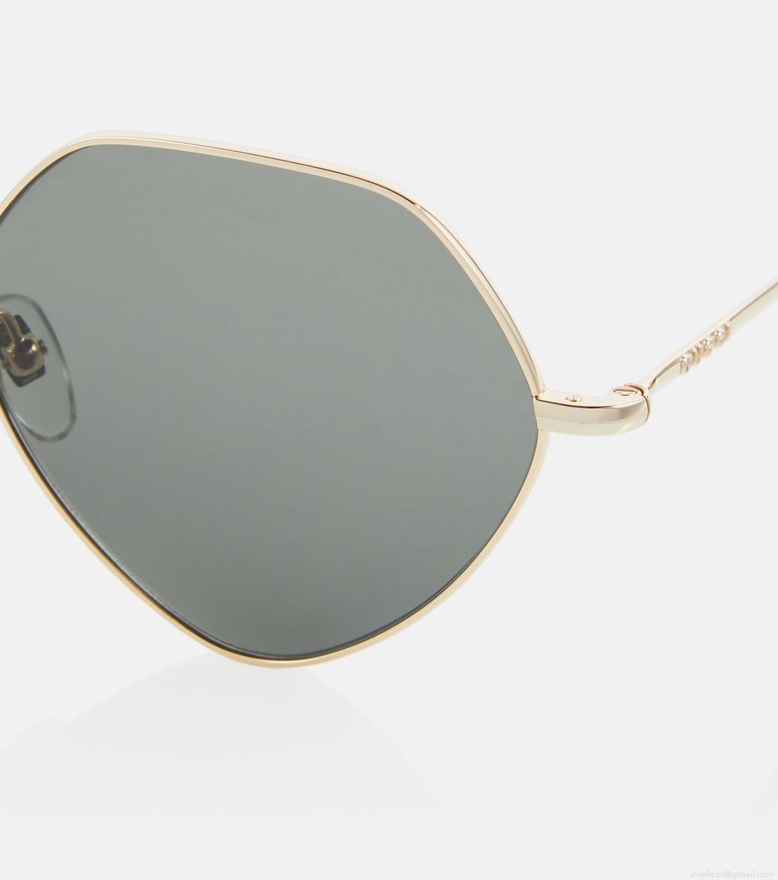 GucciGeometric sunglasses