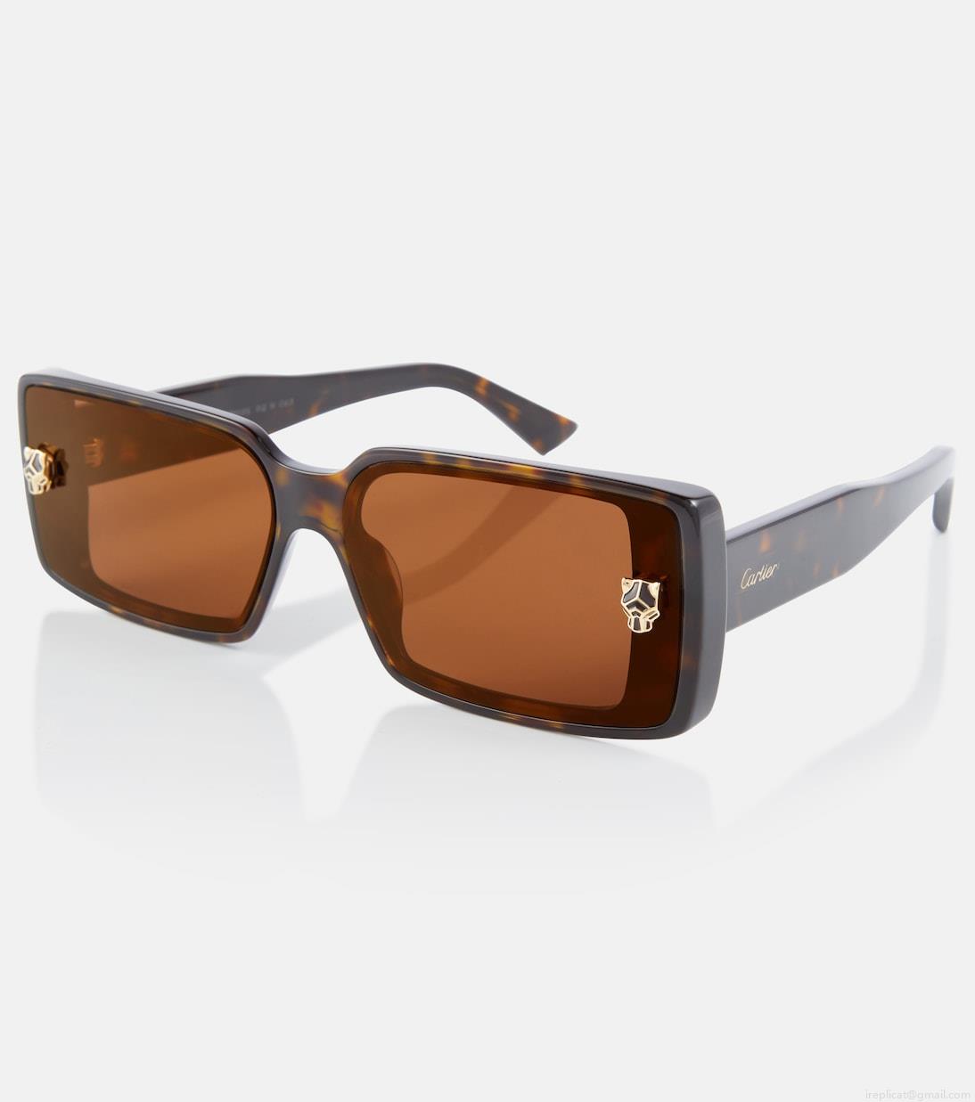 Cartier Eyewear CollectionPanthère de Cartier rectangular sunglasses