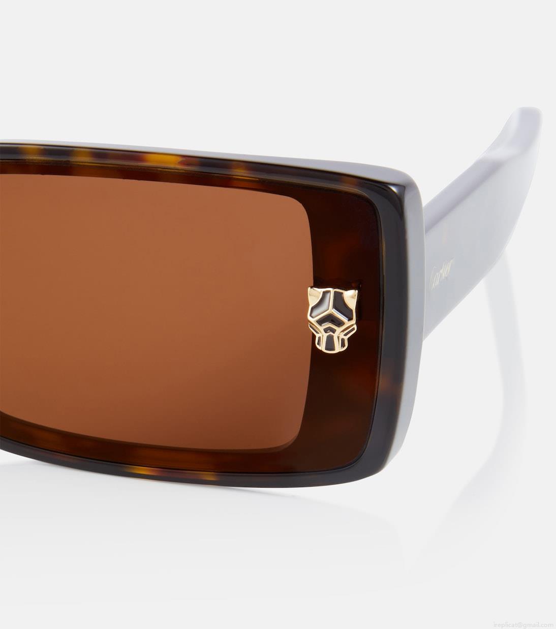 Cartier Eyewear CollectionPanthère de Cartier rectangular sunglasses