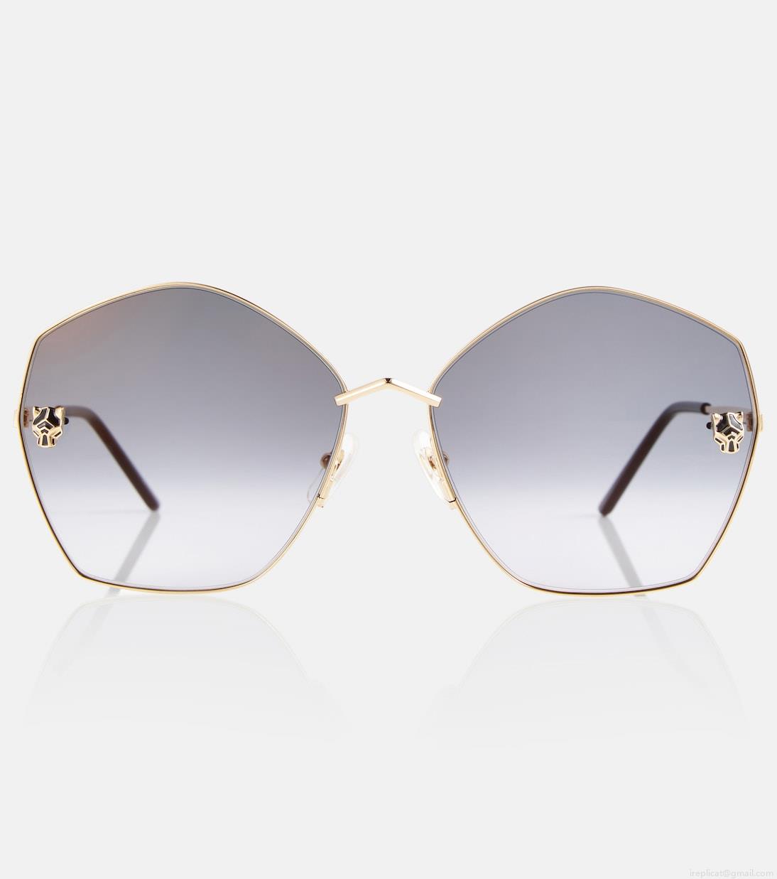 Cartier Eyewear CollectionPanthère de Cartier oversized sunglasses