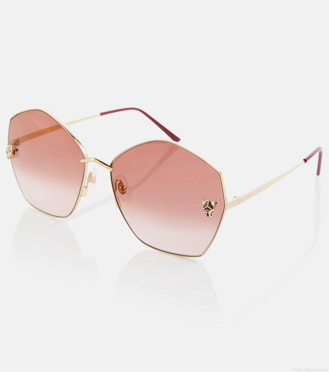 Cartier Eyewear CollectionPanthère de Cartier oversized sunglasses