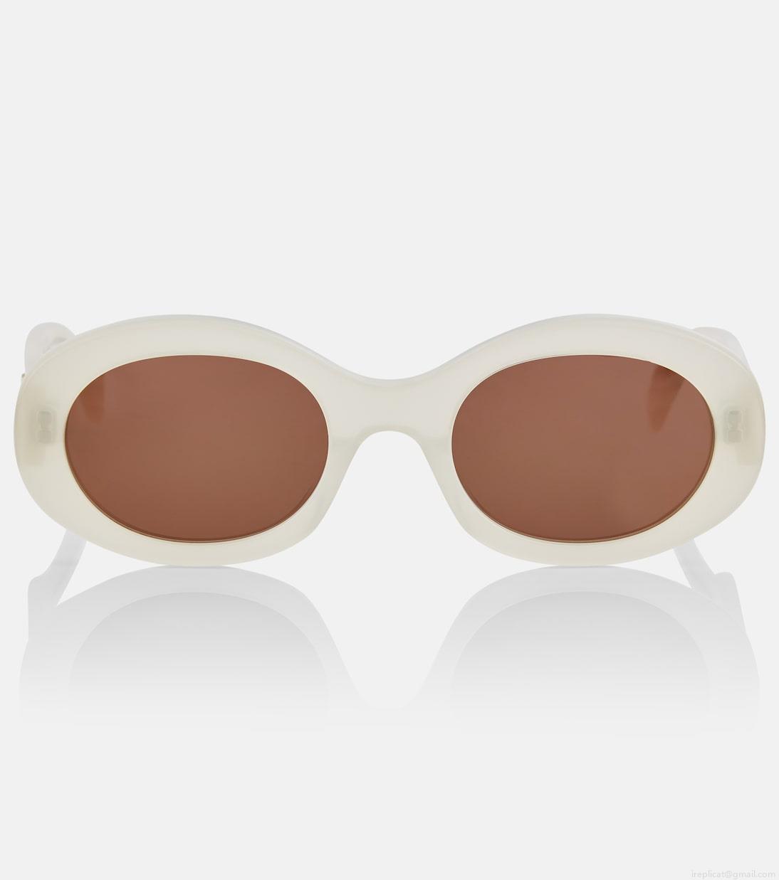 Celine EyewearTriomphe 01 oval sunglasses