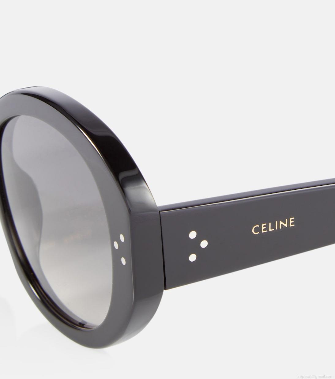 Celine EyewearBold round sunglasses