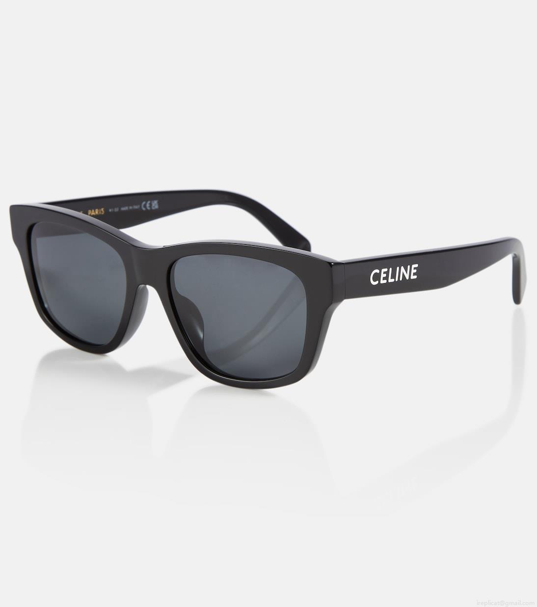 Celine EyewearMonochroms 05 square sunglasses with strap