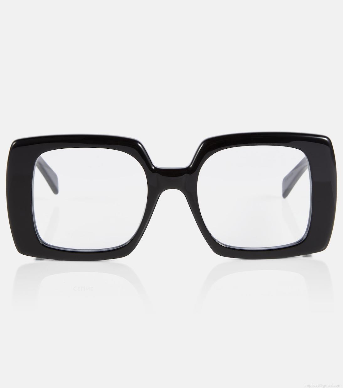 Celine EyewearTriomphe square glasses Celine EyewearTriomphe square glasses