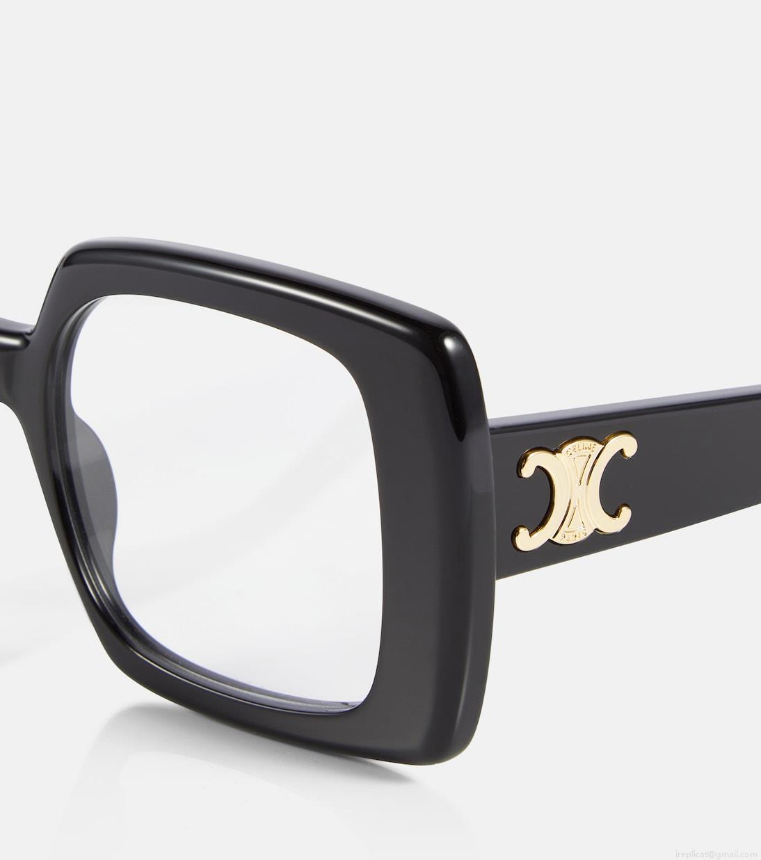 Celine EyewearTriomphe square glasses Celine EyewearTriomphe square glasses