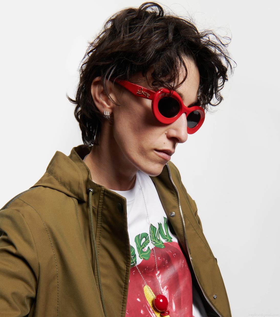 LoewePaula\'s Ibiza Loop round sunglasses LoewePaula\'s Ibiza Loop round sunglasses