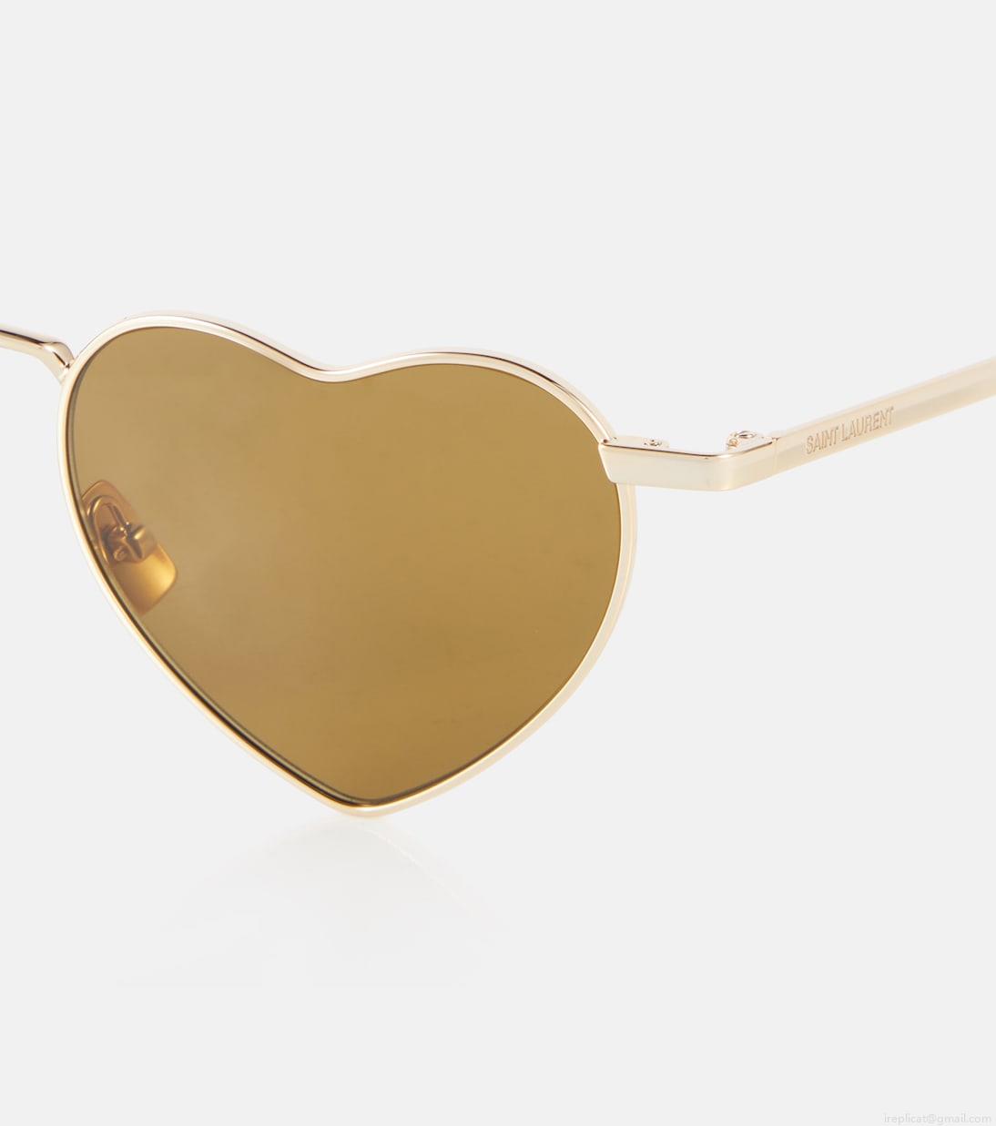 Saint LaurentSL 301 Loulou heart-shaped sunglasses