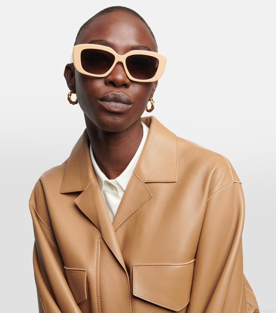 Celine EyewearTriomphe rectangular sunglasses