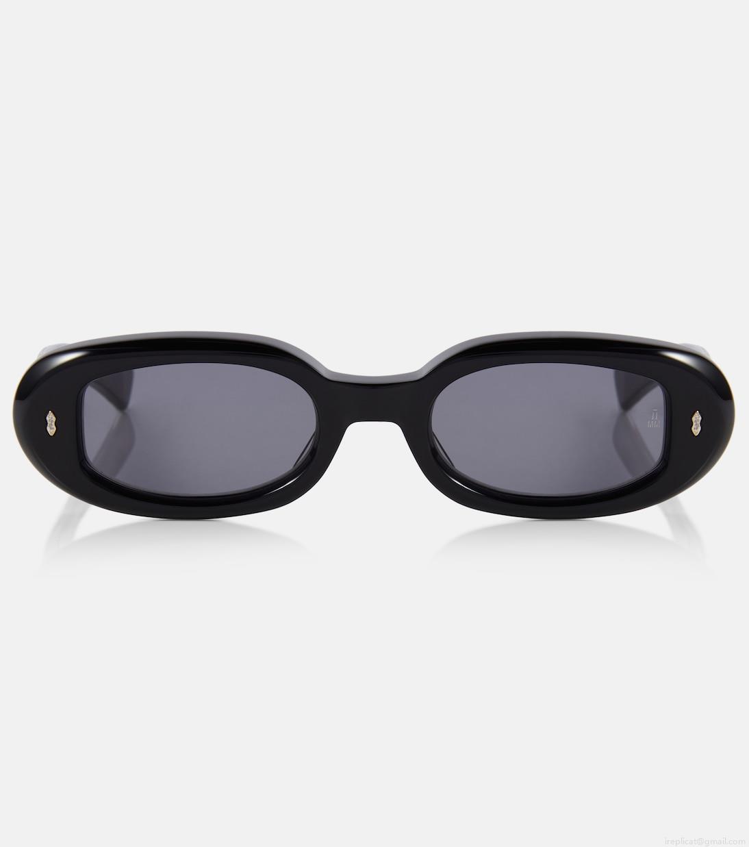 Jacques Marie MageBesset oval sunglasses