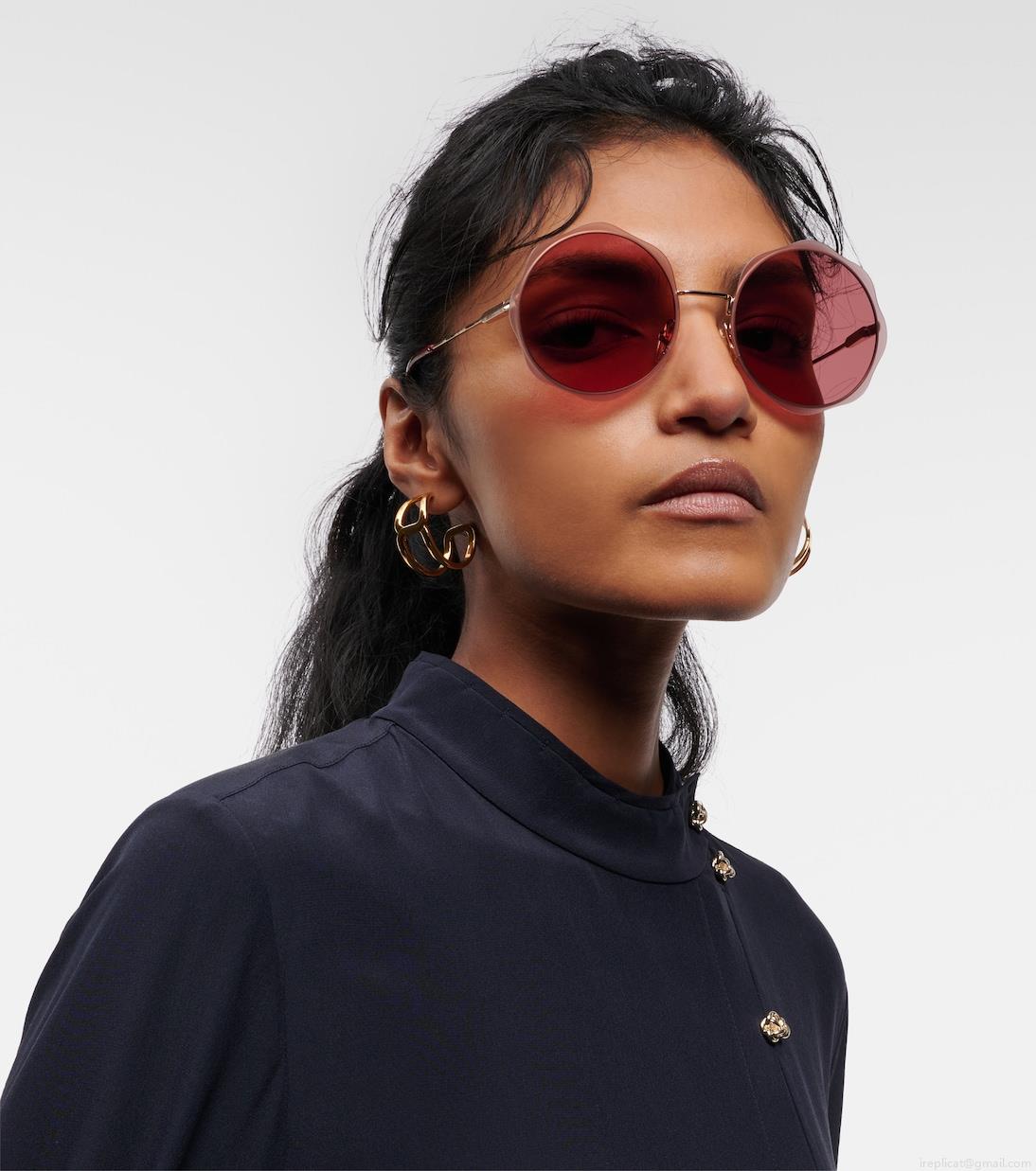 ChloéHonoré round sunglasses