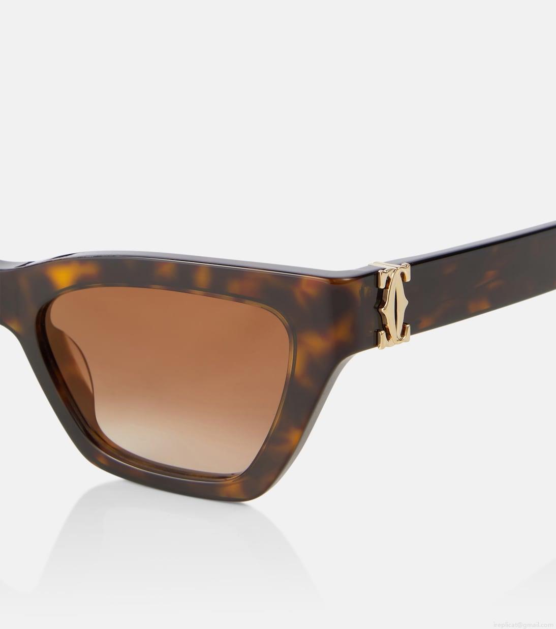 Cartier Eyewear CollectionCat-eye sunglasses Cartier Eyewear CollectionCat-eye sunglasses