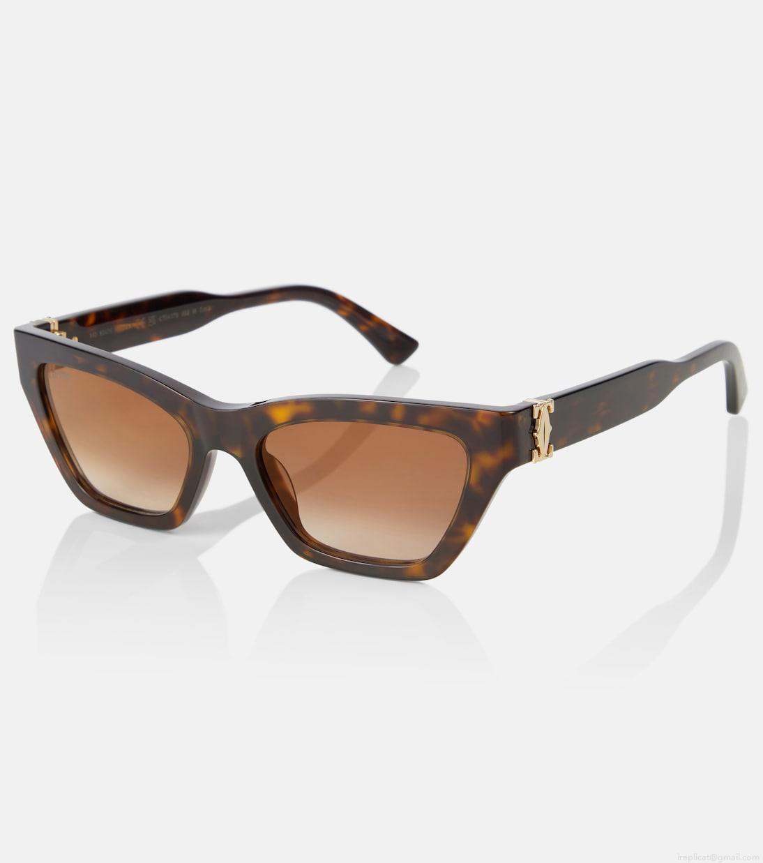 Cartier Eyewear CollectionCat-eye sunglasses Cartier Eyewear CollectionCat-eye sunglasses