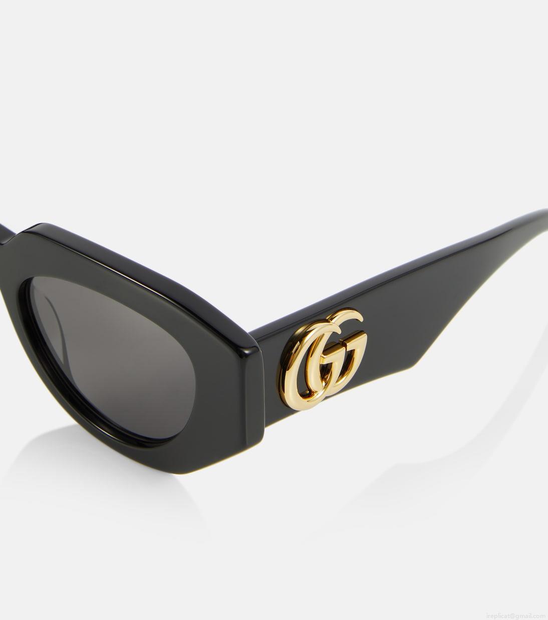 GucciGeometric sunglasses