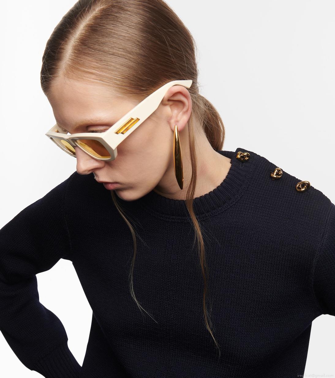 Bottega VenetaRectangular sunglasses